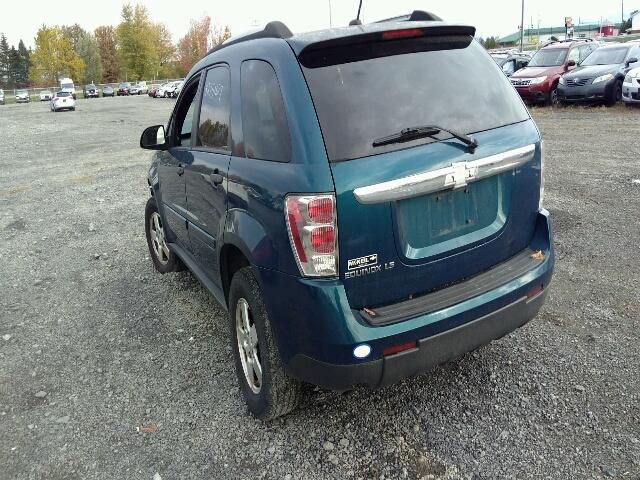 2CNDL13F876109219 - 2007 CHEVROLET EQUINOX LS BLUE photo 3