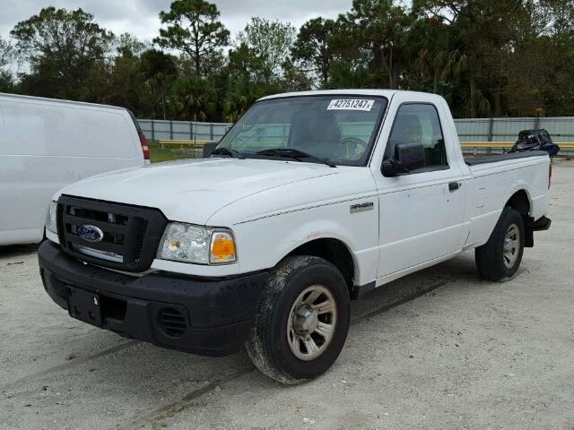 1FTKR1AD9BPA45387 - 2011 FORD RANGER WHITE photo 2