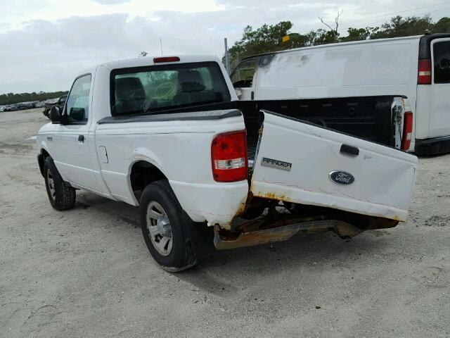 1FTKR1AD9BPA45387 - 2011 FORD RANGER WHITE photo 3