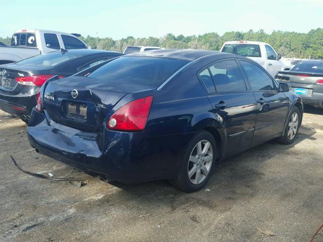 1N4BA41E96C860046 - 2006 NISSAN MAXIMA SE BLUE photo 4