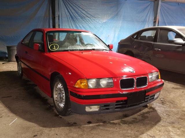WBABE5311PJA04784 - 1993 BMW 318 IS RED photo 1