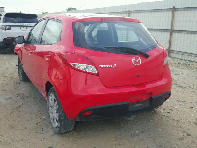 JM1DE1KY2E0175577 - 2014 MAZDA MAZDA2 SPO 红色 照片 3