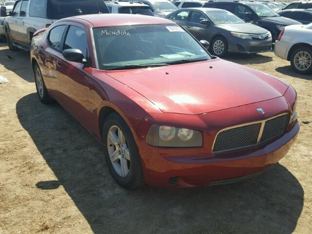 2B3KA43G48H319366 - 2008 DODGE CHARGER RED photo 1