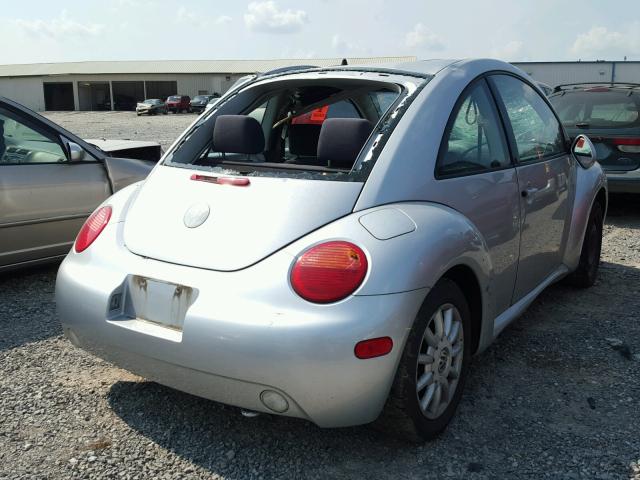 3VWCK31C44M413282 - 2004 VOLKSWAGEN NEW BEETLE Gümüş foto 4