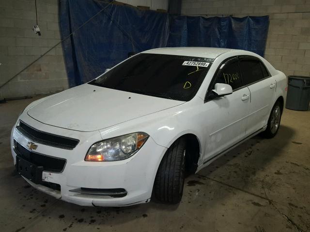 1G1ZC5EB3AF169068 - 2010 CHEVROLET MALIBU 1LT თეთრი ფოტო 2