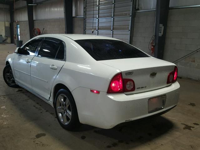 1G1ZC5EB3AF169068 - 2010 CHEVROLET MALIBU 1LT თეთრი ფოტო 3