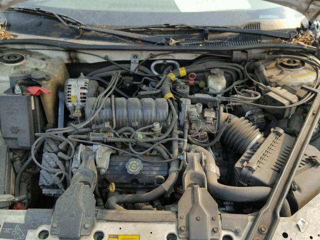 1G2WP52K4YF139725 - 2000 PONTIAC GRAND PRIX თეთრი ფოტო 7