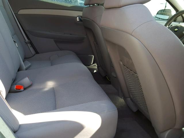 1G1ZC5EB3AF218950 - 2010 CHEVROLET MALIBU 1LT SILVER photo 6