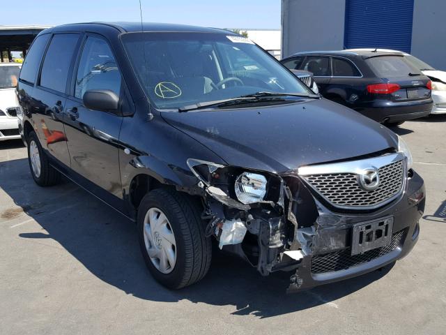 JM3LW28A050552830 - 2005 MAZDA MPV WAGON BLACK photo 1