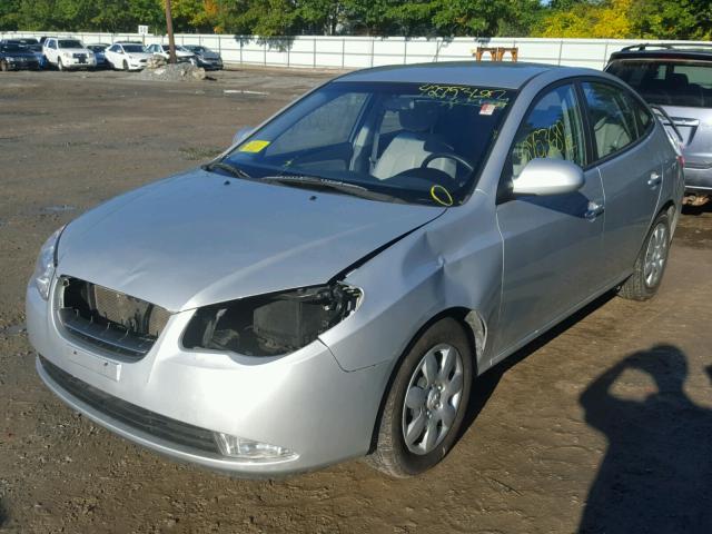 KMHDU46D18U426402 - 2008 HYUNDAI ELANTRA GL SILVER photo 2