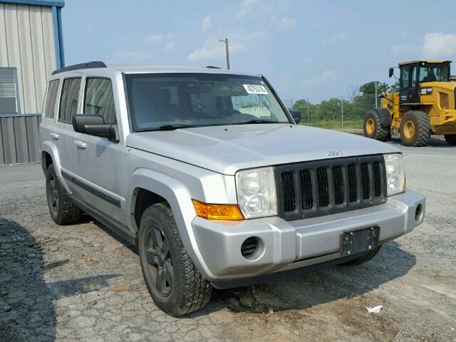 1J8HG48P47C691266 - 2007 JEEP COMMANDER Gümüş foto 1