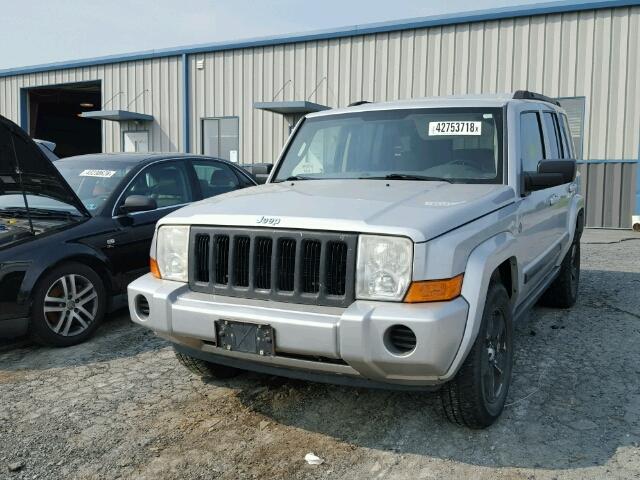 1J8HG48P47C691266 - 2007 JEEP COMMANDER Gümüş foto 2