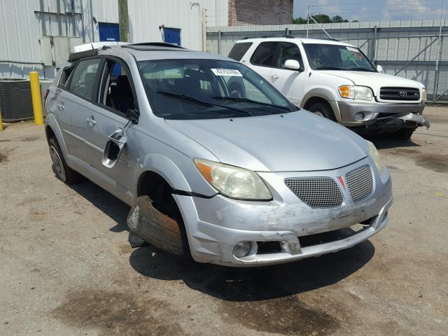 5Y2SL63845Z406290 - 2005 PONTIAC VIBE SILVER photo 1