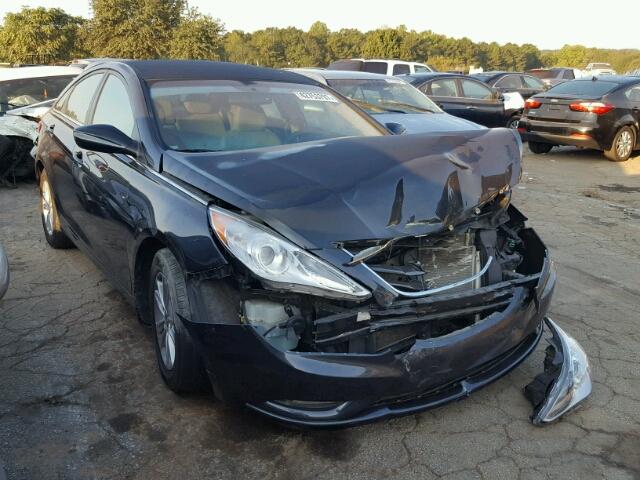 5NPEB4AC9DH617776 - 2013 HYUNDAI SONATA GLS BLUE photo 1