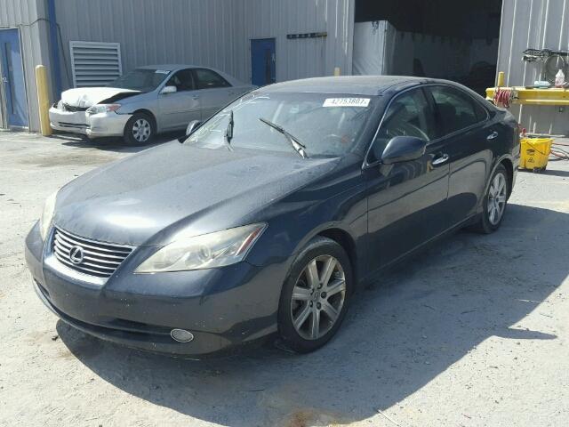 JTHBJ46G072095075 - 2007 LEXUS ES 350 GRAY photo 2