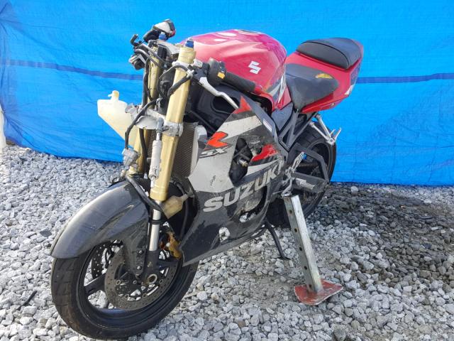 JS1GN7CA752115519 - 2005 SUZUKI GSX-R600 K RED photo 2