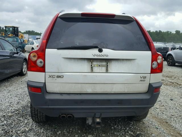 YV4CZ852561242763 - 2006 VOLVO XC90 V8 WHITE photo 10