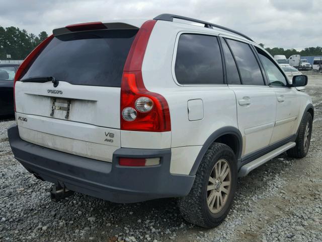 YV4CZ852561242763 - 2006 VOLVO XC90 V8 WHITE photo 4