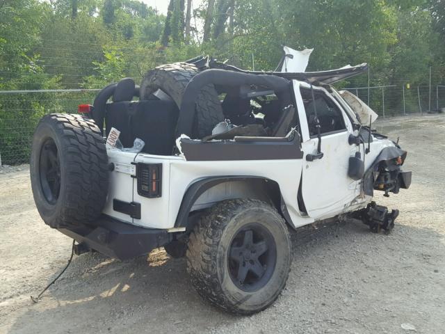 1C4AJWAG7FL610503 - 2015 JEEP WRANGLER S WHITE photo 4