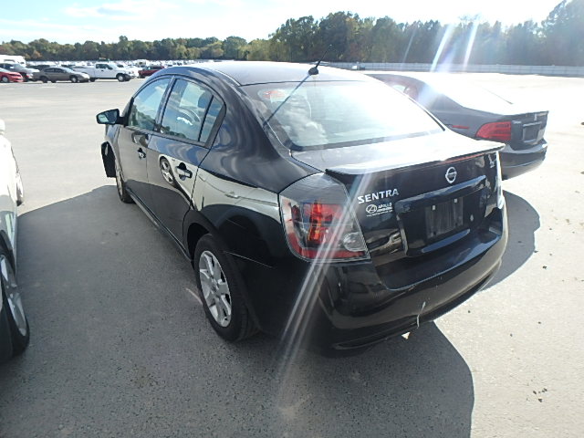 3N1AB6AP3BL680725 - 2011 NISSAN SENTRA BLACK photo 3