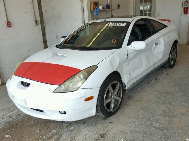 JTDDY32T6Y0006576 - 2000 TOYOTA CELICA WHITE photo 2