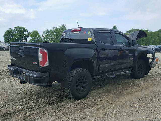 1GTG6BE36F1136373 - 2015 GMC CANYON SLE BLACK photo 4