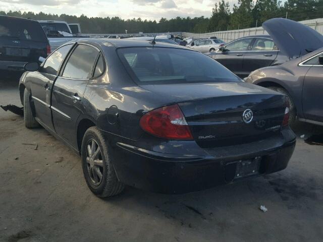 2G4WD582171164675 - 2007 BUICK LACROSSE C BLACK photo 3