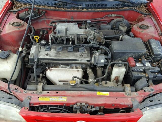 2T1BB02E4VC179071 - 1997 TOYOTA COROLLA DX RED photo 7