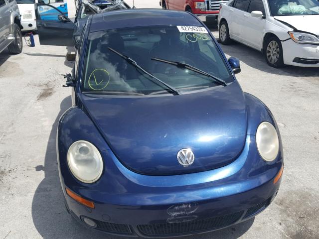 3VWSR31C96M404247 - 2006 VOLKSWAGEN NEW BEETLE ლურჯი ფოტო 9