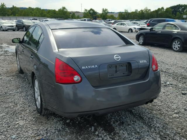 1N4BA41E25C826366 - 2005 NISSAN MAXIMA SE GRAY photo 3