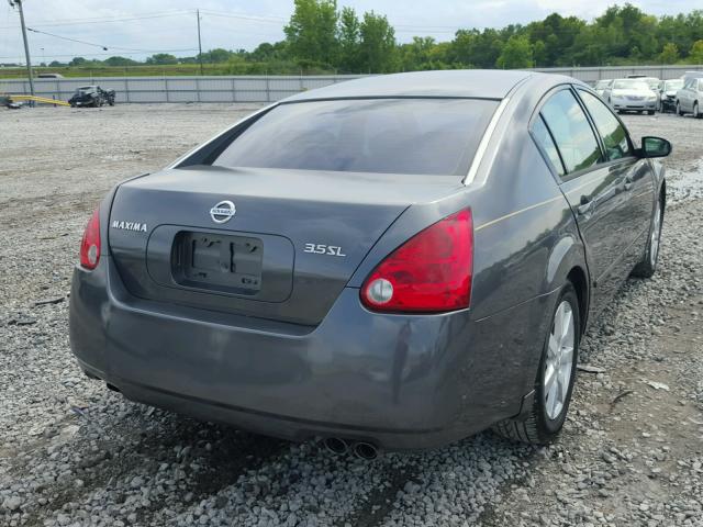 1N4BA41E25C826366 - 2005 NISSAN MAXIMA SE GRAY photo 4