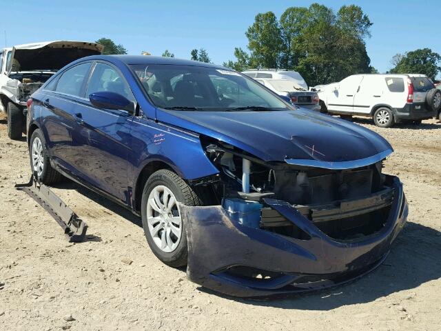 5NPEB4AC2BH025150 - 2011 HYUNDAI SONATA GLS BLUE photo 1