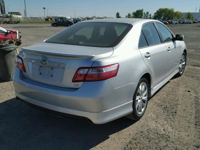 4T1BE46K77U005995 - 2007 TOYOTA CAMRY NEW SILVER photo 4