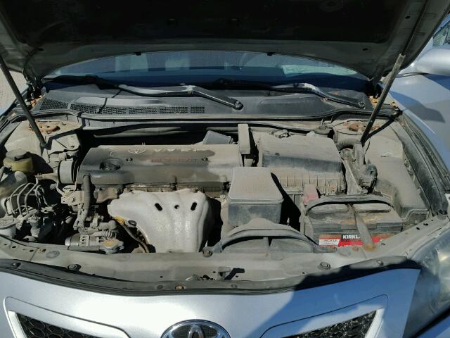 4T1BE46K77U005995 - 2007 TOYOTA CAMRY NEW SILVER photo 7