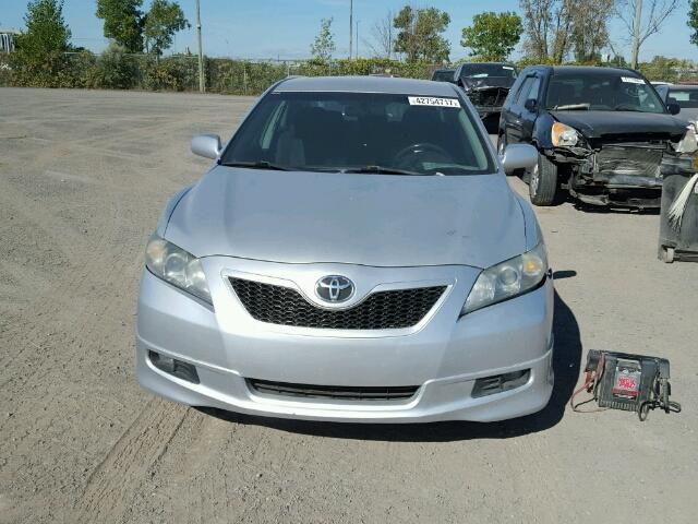 4T1BE46K77U005995 - 2007 TOYOTA CAMRY NEW SILVER photo 9