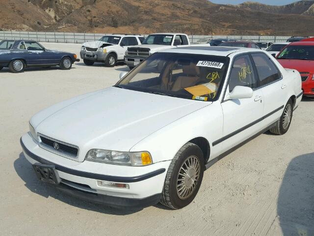 JH4KA7661MC019847 - 1991 ACURA LEGEND L WHITE photo 2