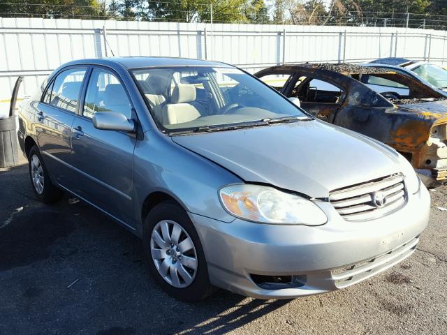 1NXBR32E73Z183088 - 2003 TOYOTA COROLLA GRAY photo 1