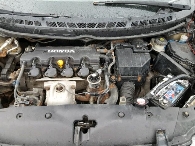 2HGFA15356H026986 - 2006 HONDA CIVIC DX GRAY photo 7