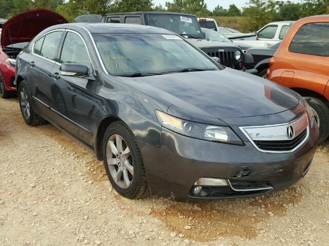 19UUA8F2XCA022481 - 2012 ACURA TL GRAY photo 1