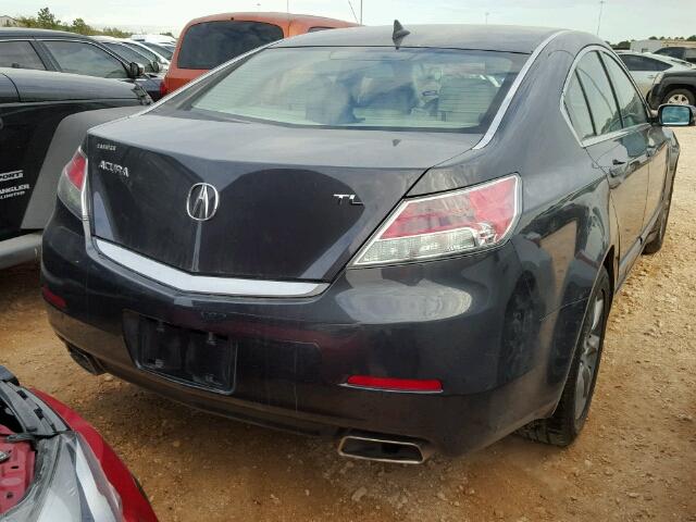 19UUA8F2XCA022481 - 2012 ACURA TL GRAY photo 4