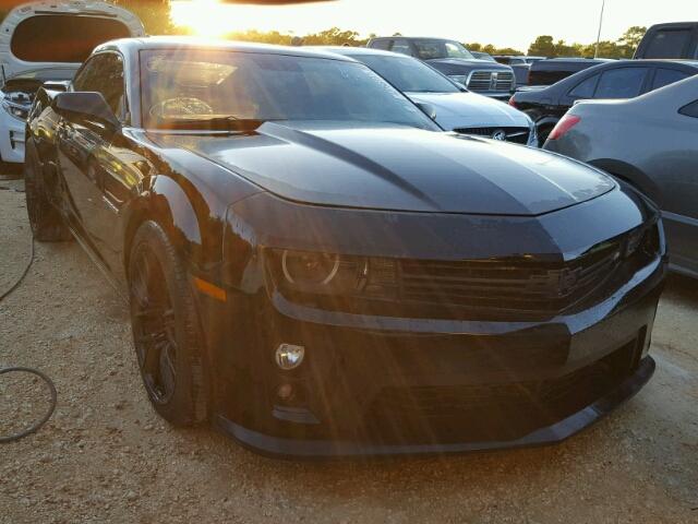 2G1FC1ED2B9138661 - 2011 CHEVROLET CAMARO LT BLACK photo 1