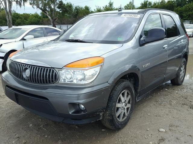 3G5DA03E43S541238 - 2003 BUICK RENDEZVOUS GRAY photo 2