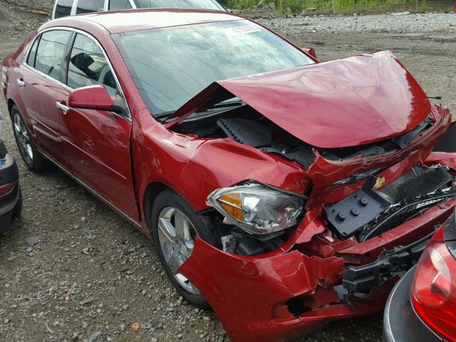 1G1ZC5E01CF272183 - 2012 CHEVROLET MALIBU 1LT ბურგუნდია ფოტო 1