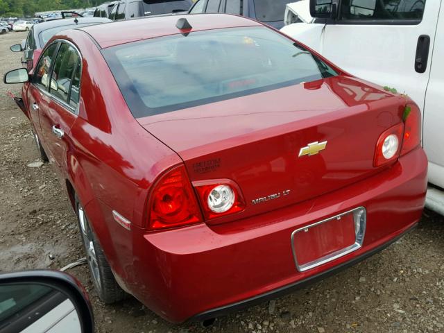 1G1ZC5E01CF272183 - 2012 CHEVROLET MALIBU 1LT ბურგუნდია ფოტო 3