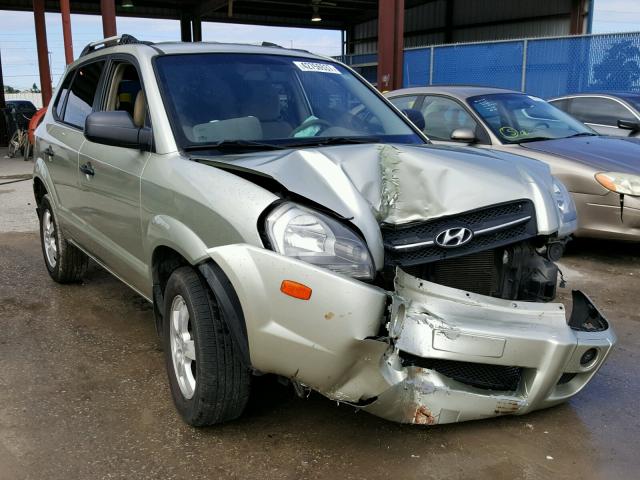 KM8JM12B97U544671 - 2007 HYUNDAI TUCSON GLS GOLD photo 1