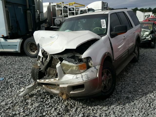 1FMPU18L53LB89783 - 2003 FORD EXPEDITION WHITE photo 2