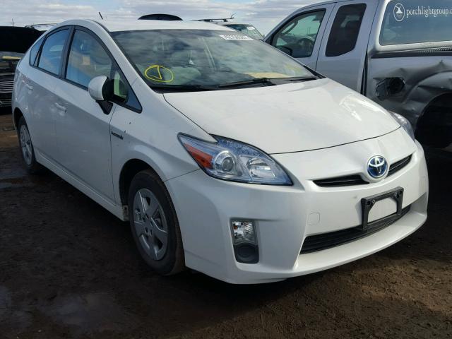 JTDKN3DU0A0220054 - 2010 TOYOTA PRIUS WHITE photo 2