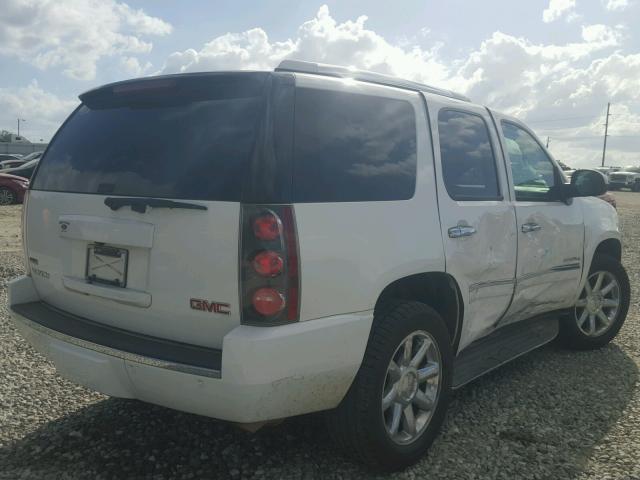 1GKUCEEF0AR115055 - 2010 GMC YUKON DENA WHITE photo 4