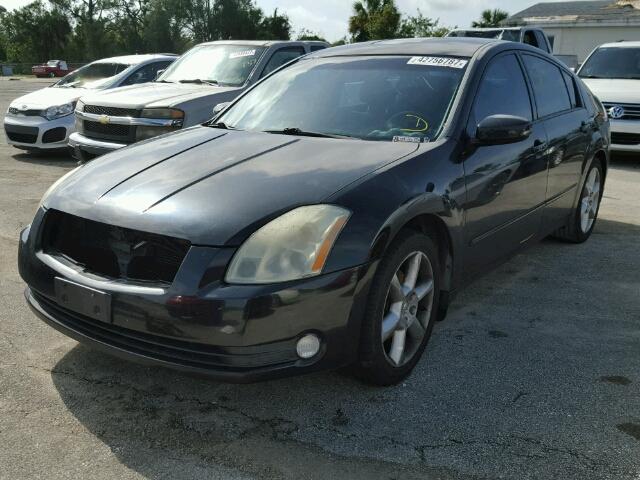 1N4BA41E46C848354 - 2006 NISSAN MAXIMA SE BLACK photo 2