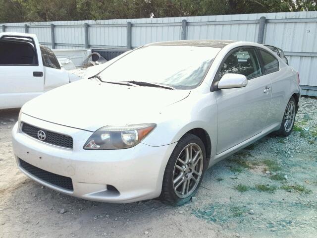 JTKDE177070164993 - 2007 TOYOTA SCION TC 银色 照片 2